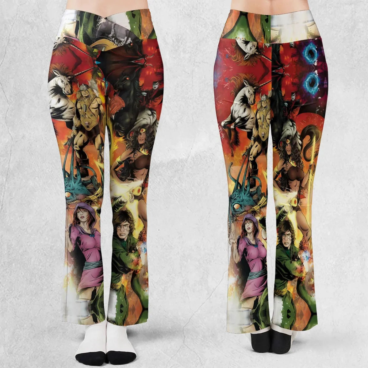 Great Power Dungeons Flare Leggings