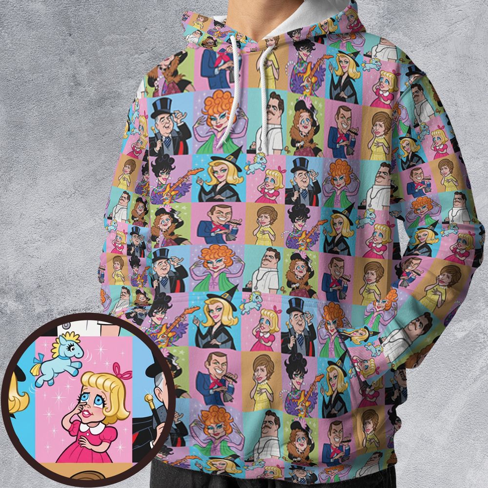 All-over Print Hoodie - 4RS5UQDV -  - 1