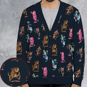 Funny Cereal Monsters Universal Monsters Cardigan