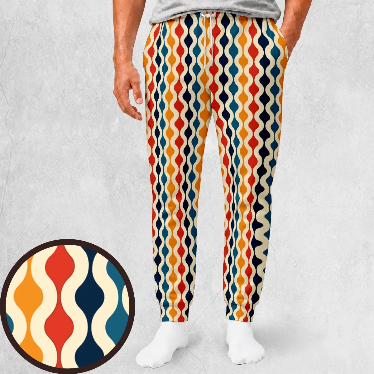 Groovy 70's pattern Sweatpants