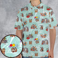 Rescue Team Chip 'n Dale Rescue Rangers AOP Men/Women Polo Shirt