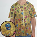 Power Team Mighty Morphin Power Rangers Unisex Baseball Jersey