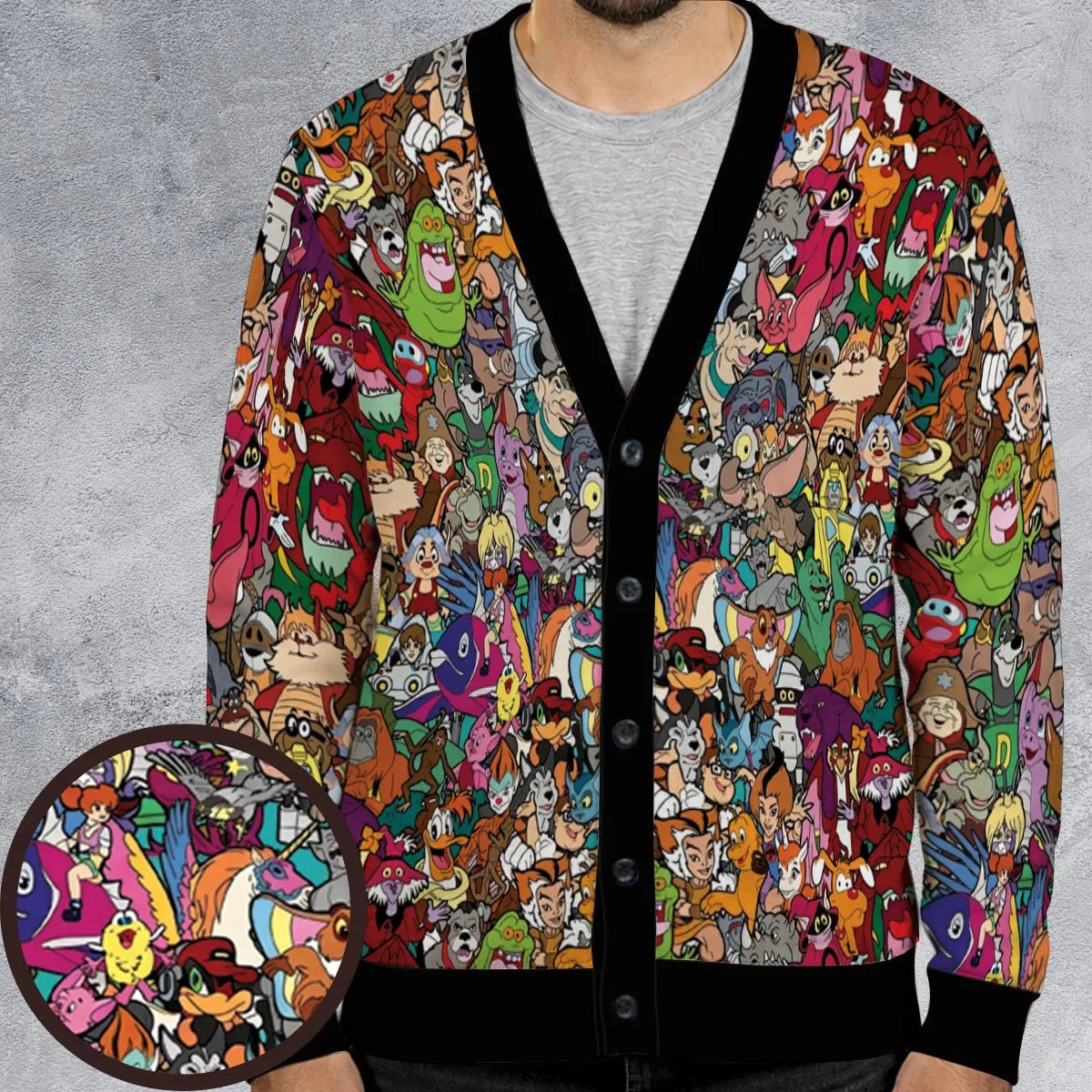 Saturday Morning Sidekicks Cardigan