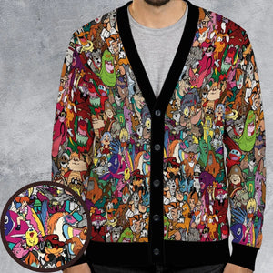 Saturday Morning Sidekicks Cardigan