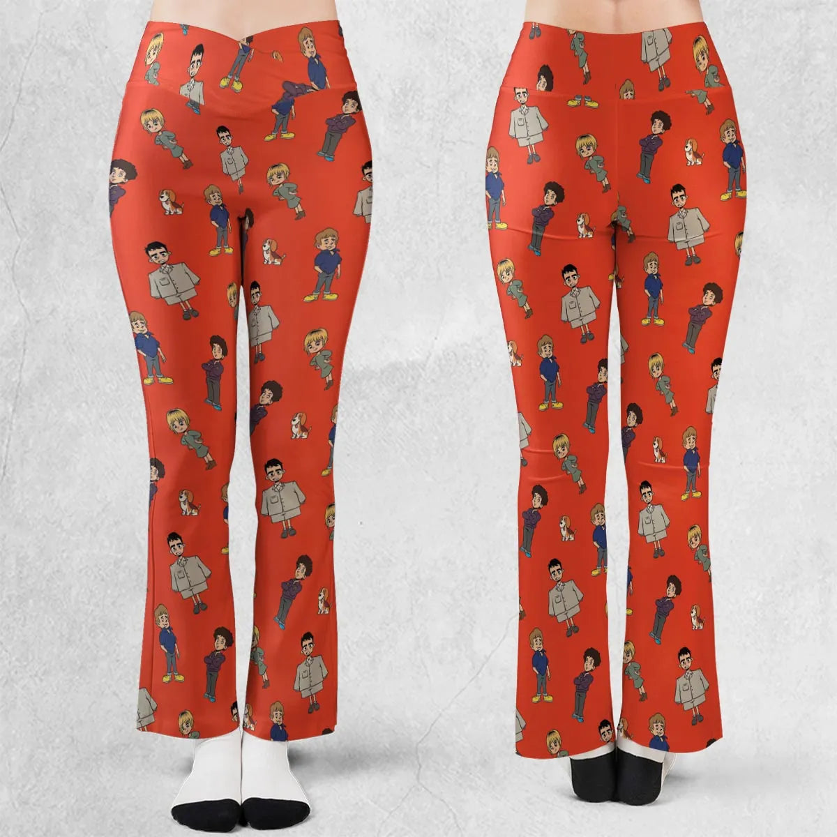 Lil Talking Heads Flare Leggings