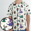 Cryptids of the Americas Cryptozoology Cryptids Monster Unisex Baseball Jersey