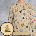 All-over Print Sweatshirt - UGB4T5NC -  - 1