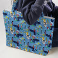 Cruisin' The Galaxy Star Trek Large Tote Bag