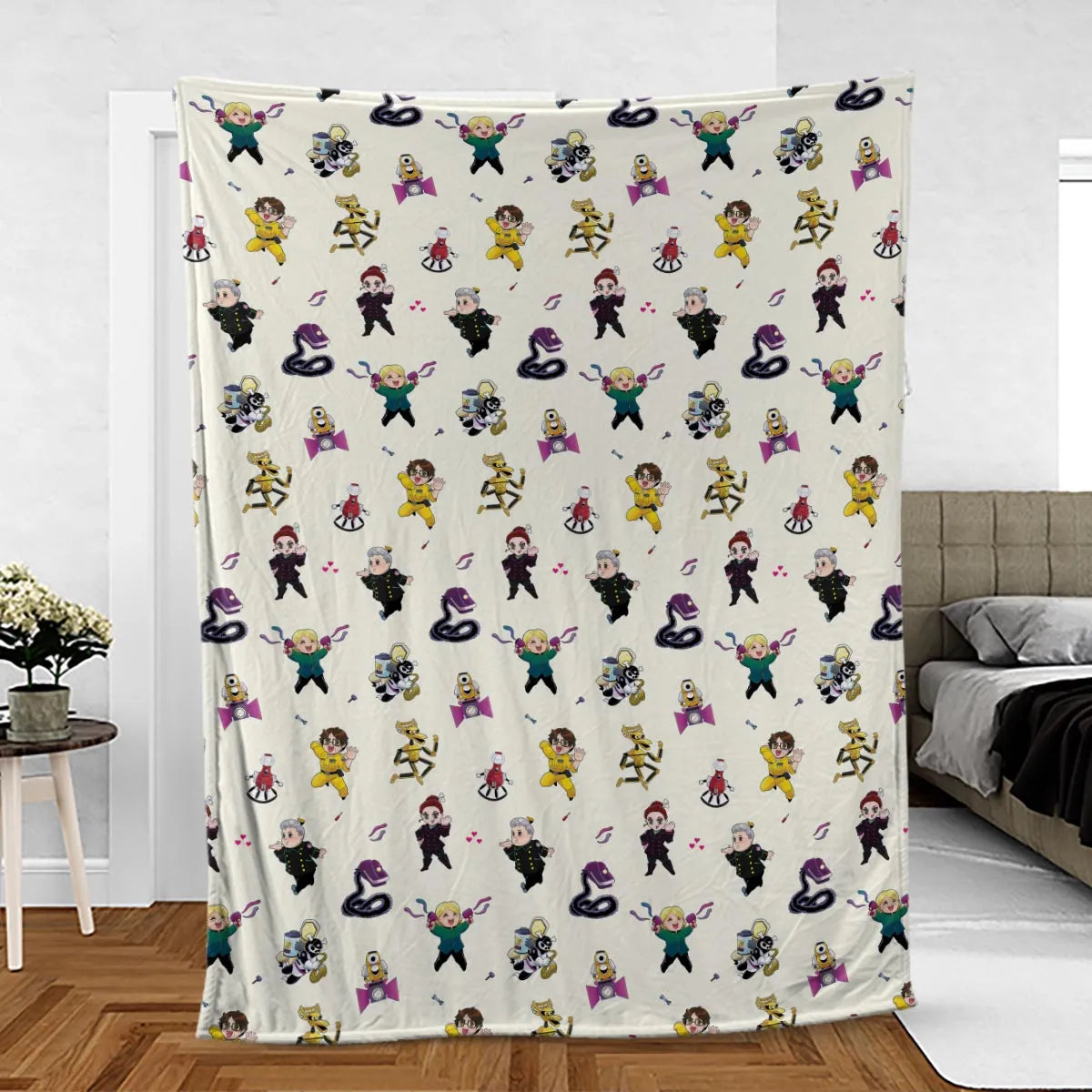 Mst3k Chibi Characters Fleece Blanket