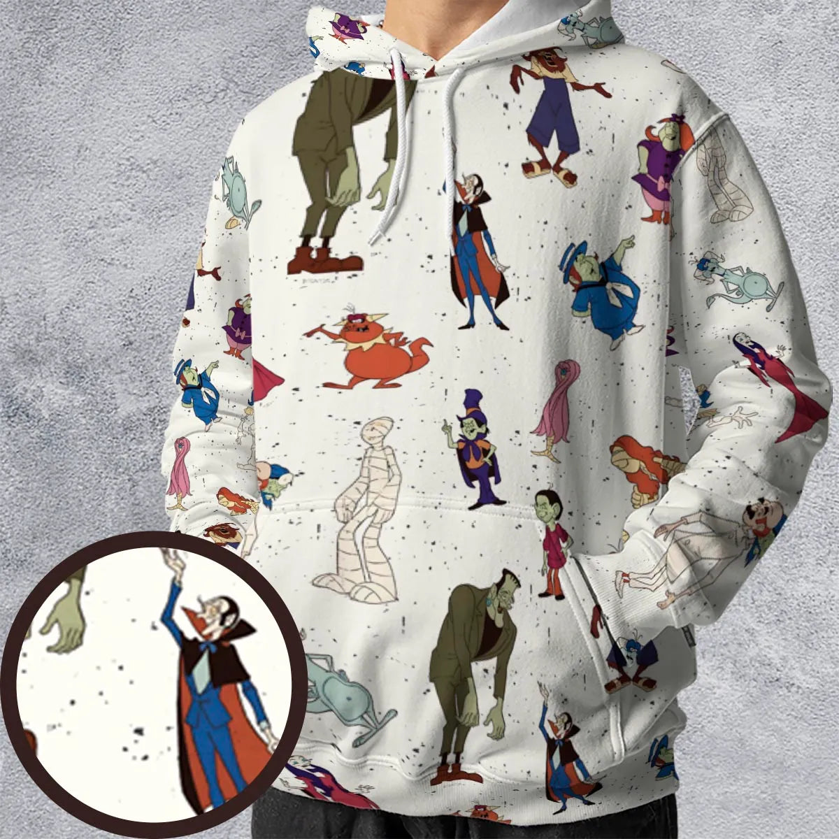Groovie Goolies Halloween All-over Print Hoodie