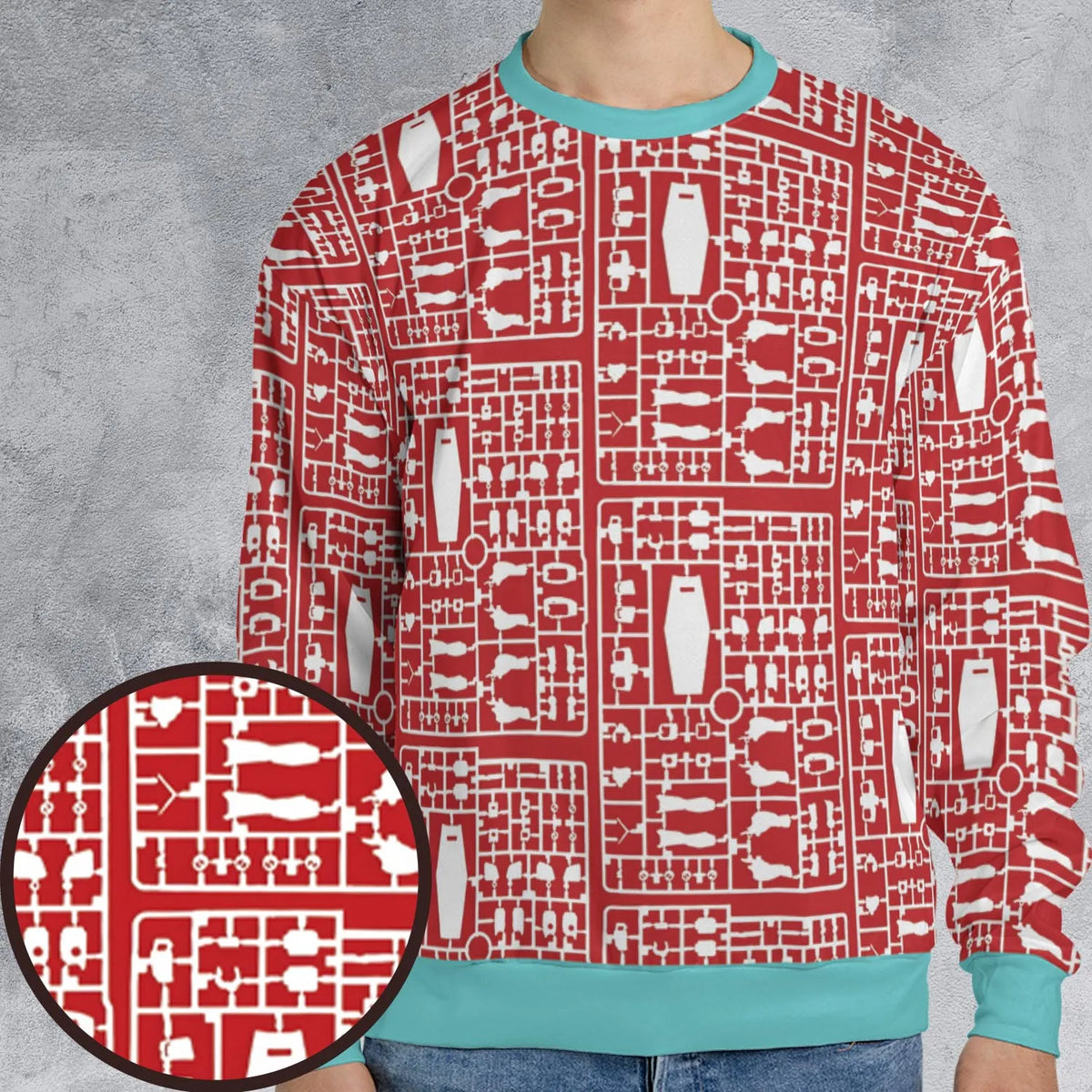 Gundam Runner All-over Print Sweatshirt