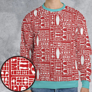 Gundam Runner All-over Print Sweatshirt