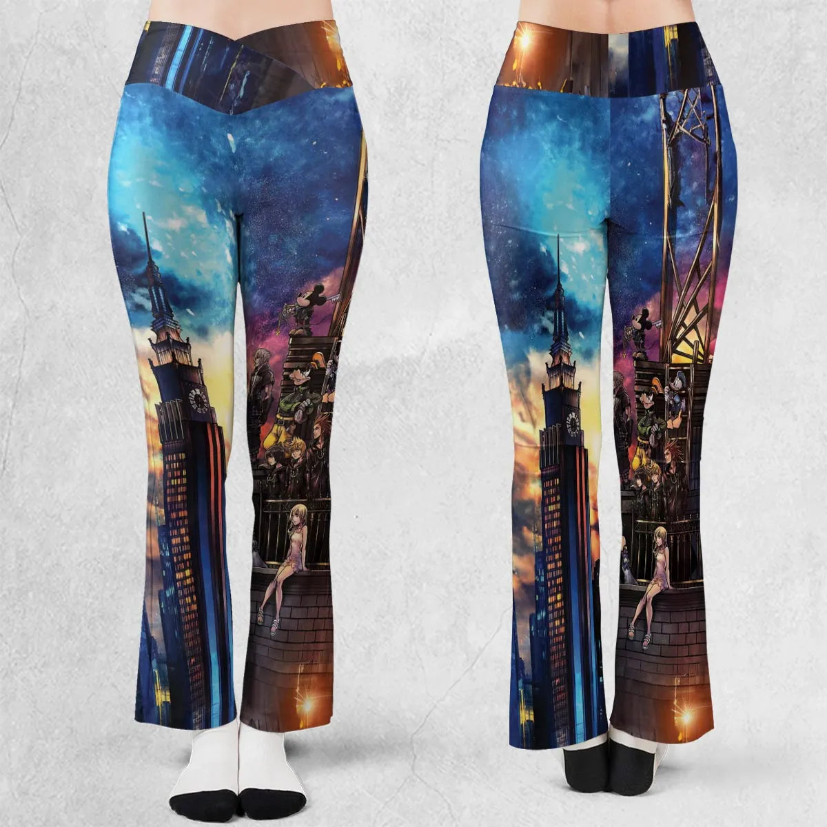 KH3 Kingdom Heart Flare Leggings