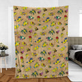 Shrimpsons The Simpsons Fleece Blanket