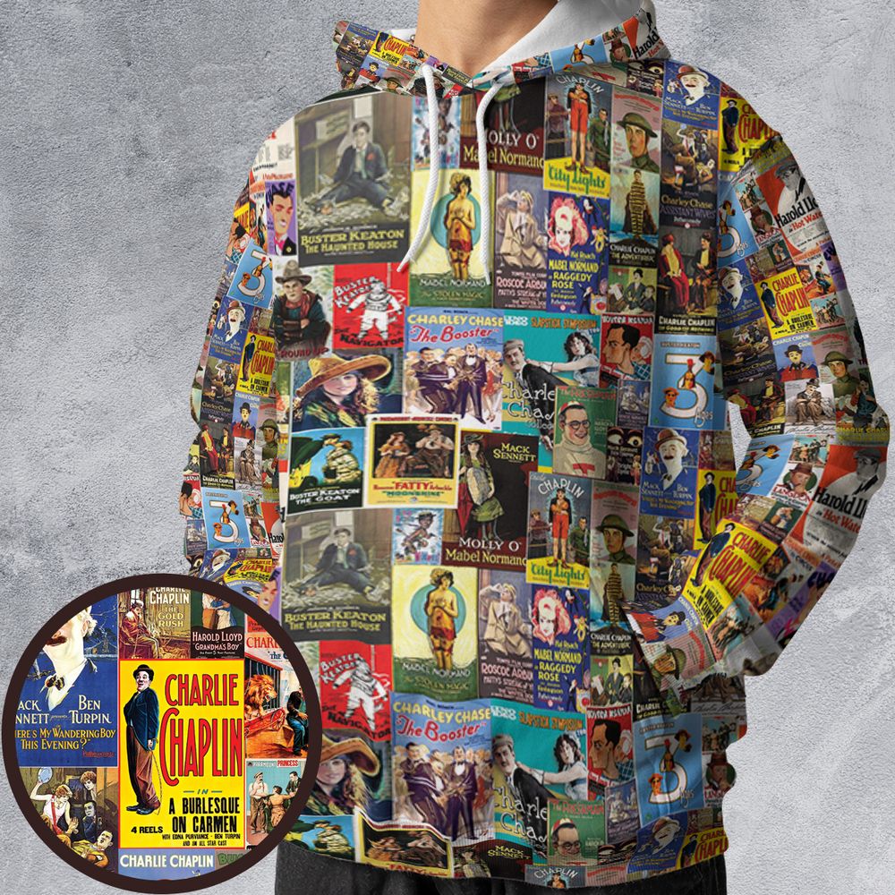 All-over Print Hoodie - Q67WKZTX -  - 1