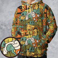 Power Starter Colors Pokemon All-over Print Hoodie
