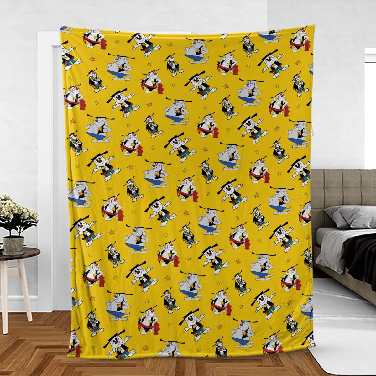 Sheriff Swag Deputy Dawg Fleece Blanket