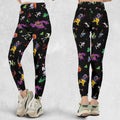 Earthworm Jim And Od Characters Legging
