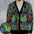 Monsters Mayhem and The Mystery Machine Scooby Doo Cardigan