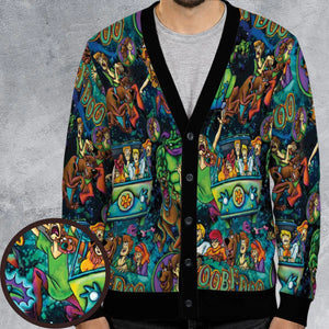 Monsters Mayhem and The Mystery Machine Scooby Doo Cardigan