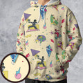 Morphin Team Power Rangers All-over Print Hoodie