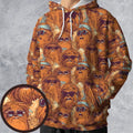Retro Chewy Summer Vibes All-over Print Hoodie