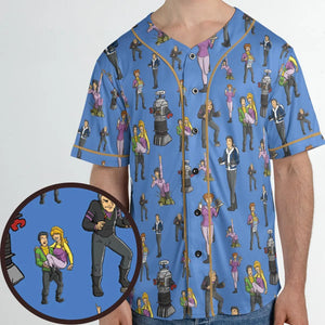 Lost In Space Characters Unisex Baseball Jersey