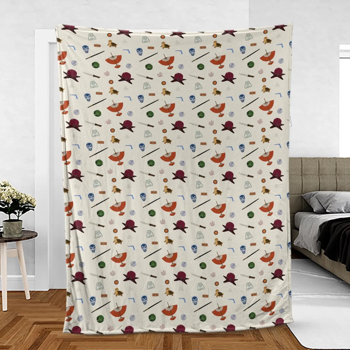 Avatar The Last Airbender Medley Pattern Fleece Blanket