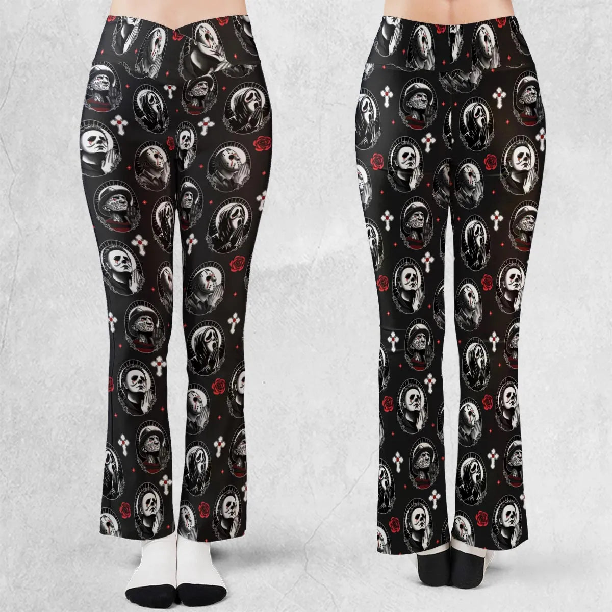 Horror Saints Flare Leggings