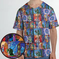 Beauty And The Beast Story Windows Unisex Baseball Jersey