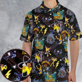 Powerline Concert A Goofy Movie AOP Men/Women Polo Shirt