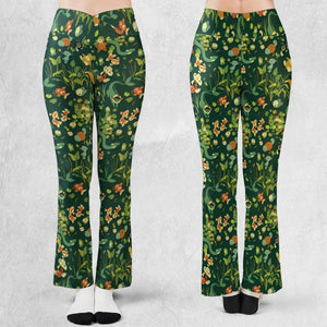 Floating In A Pond Magikarp Psyduck Vaporeon Water Pokemon Flare Leggings