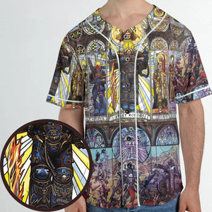 WH40K Library Unisex Baseball Jersey