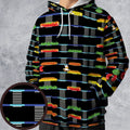 BurgerTime Arcade Game All-over Print Hoodie