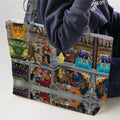 80’s Turtle Power Large Tote Bag