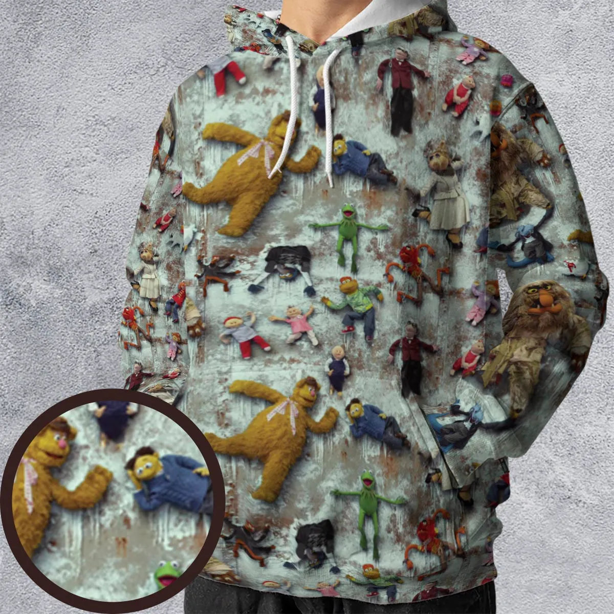 Together Again The Muppet Show All-over Print Hoodie