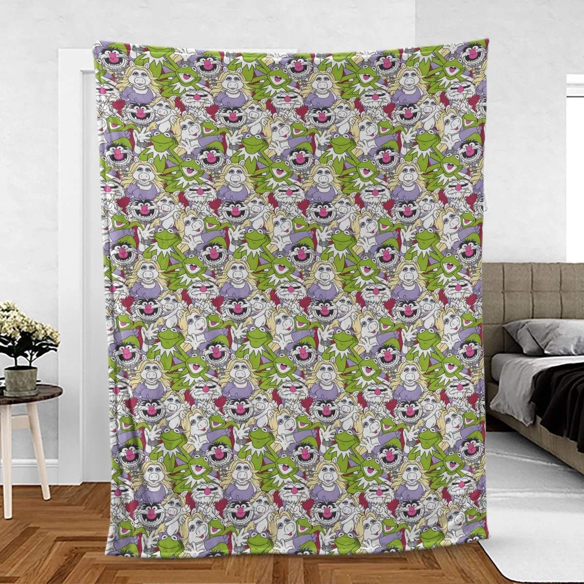 Muppet Mania The Muppets Fleece Blanket