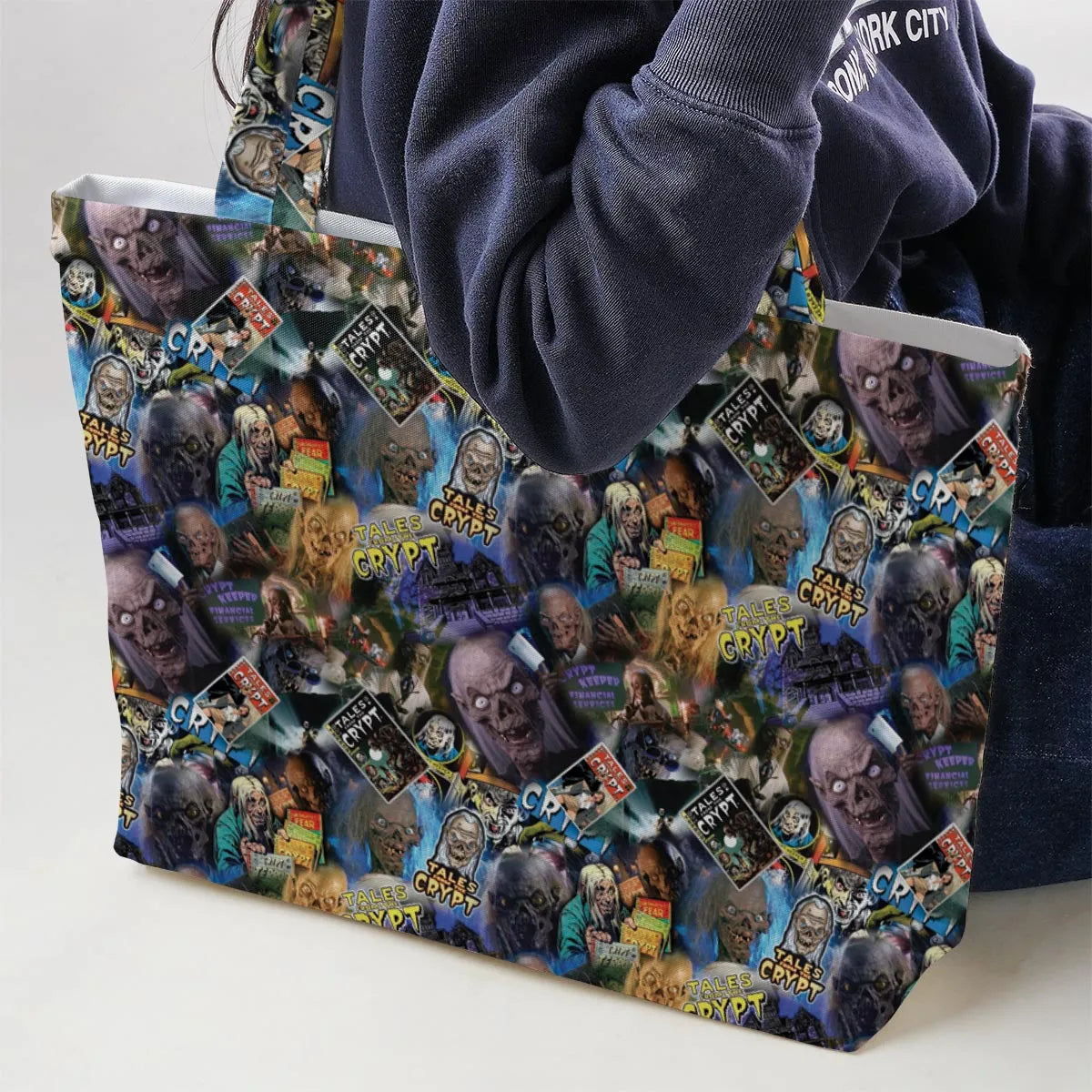Tales from the Crypt Large Tote Bag