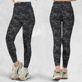 Black Raven Pattern Legging