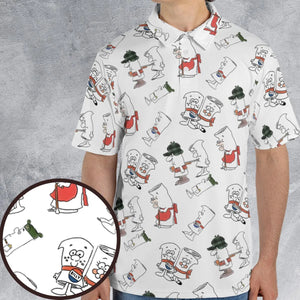 I’m Just A Bill Schoolhouse Rock AOP Men/Women Polo Shirt