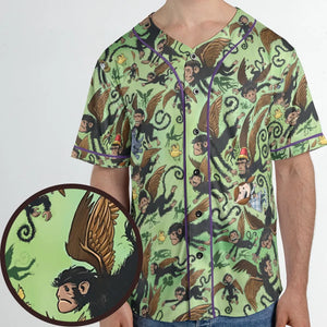 Flying Monkeys The Wizard Of Oz Unisex Baseball Jersey