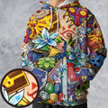 A Majora's Mask The Legend of Zelda All-over Print Hoodie