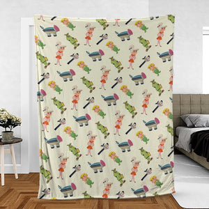 Toon Time The Jetsons Fleece Blanket