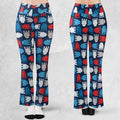 R2-D2 Star Wars 4th of July Pattern Flare Leggings