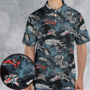 Ultimate Space Fleet AOP Men/Women Polo Shirt