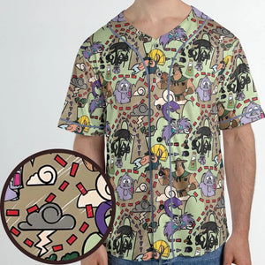 Groove Map The Emperor's New Groove Unisex Baseball Jersey