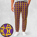 Omega Que Purple Gold Sweatpants