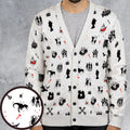 Legandary Bands Mashup Cardigan