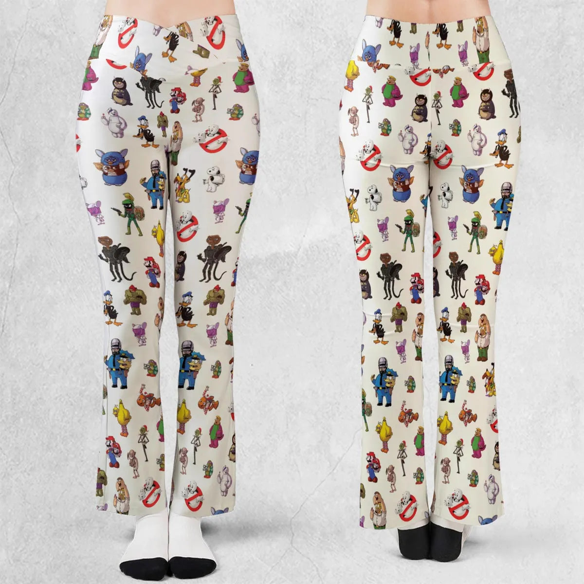 Behind The Face Flare Leggings