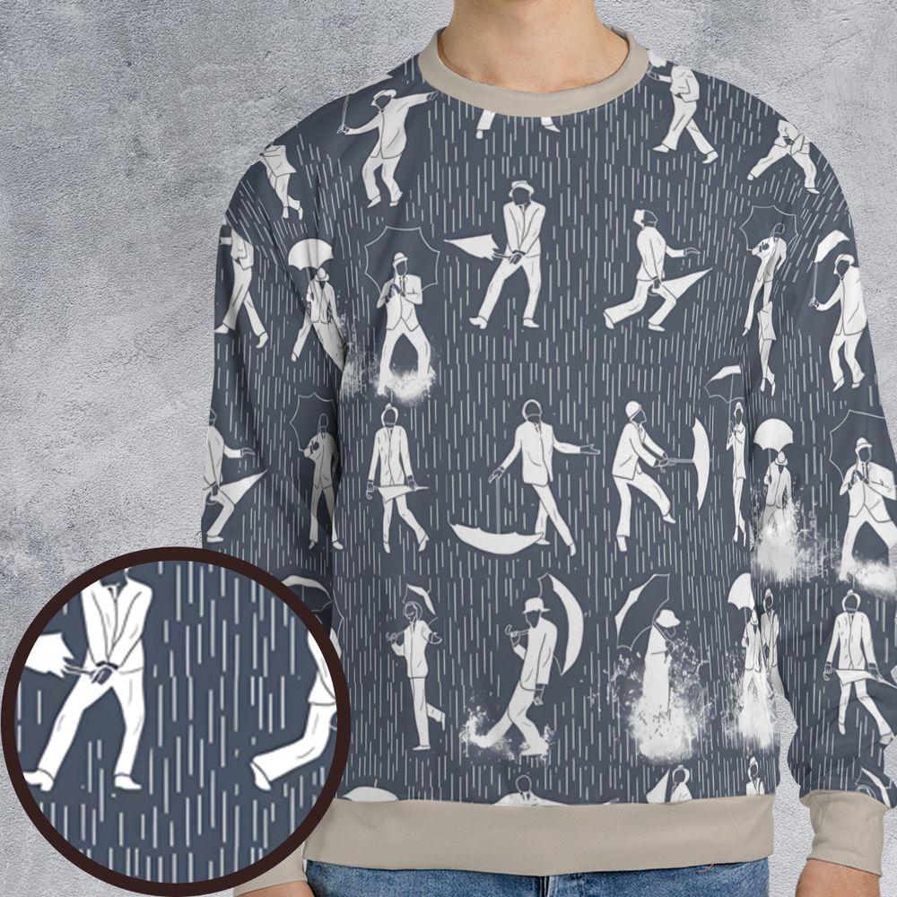 All-over Print Sweatshirt - UYR54VS3 -  - 1